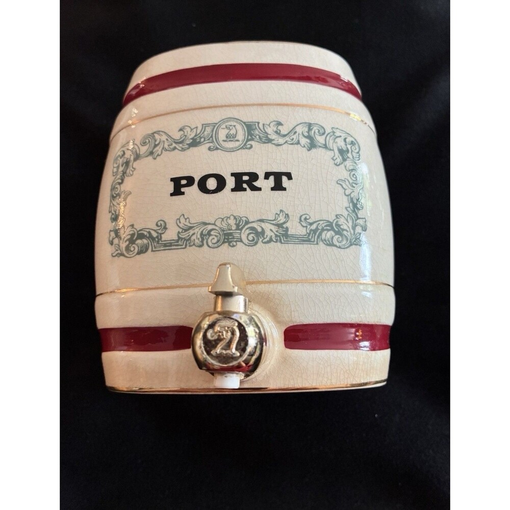 Vintage Wade England Port Decanter Royal Victoria Pottery with Tap